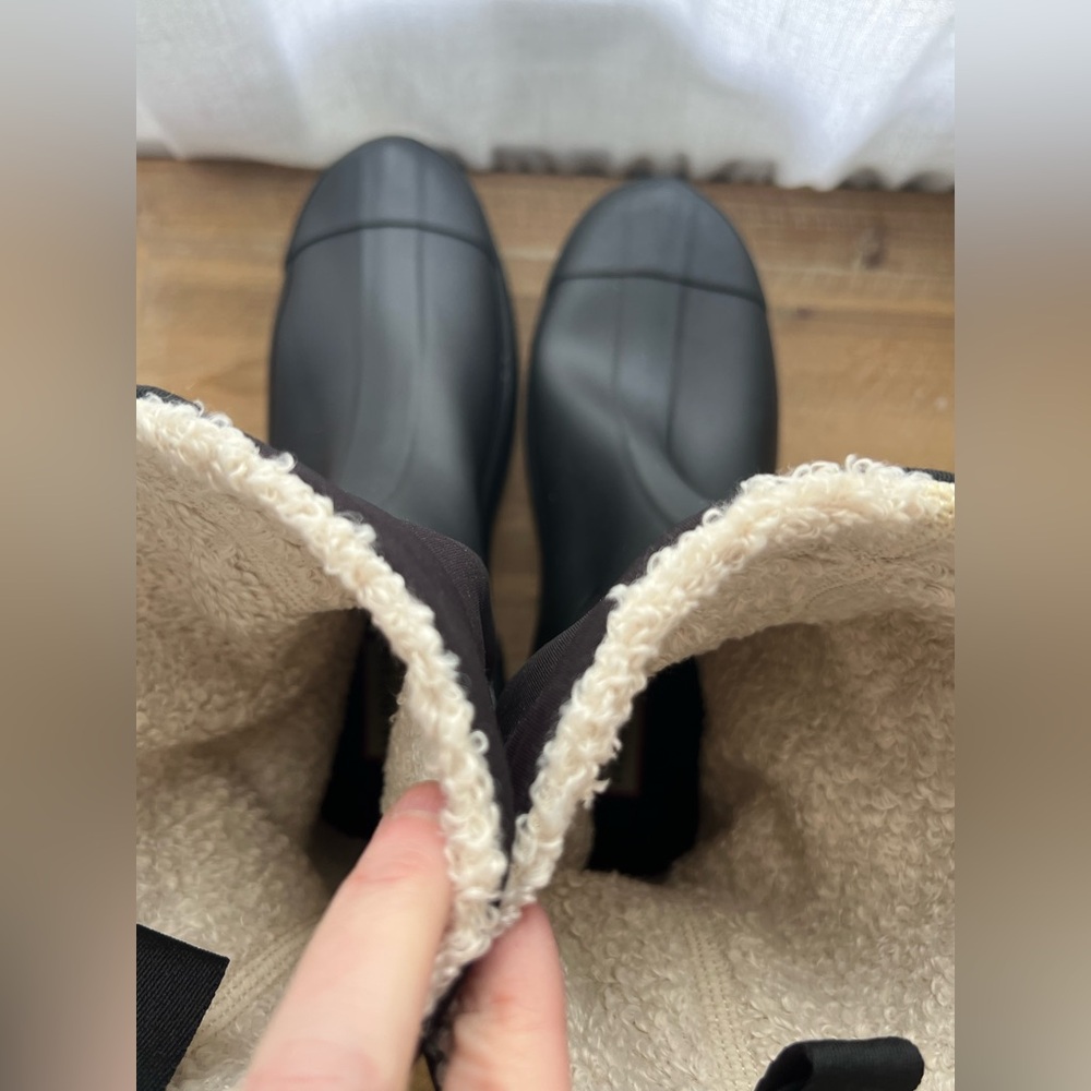 New Hunter Refined Stitch Sherpa Boot Women's Size 8 - Picture 5 of 10